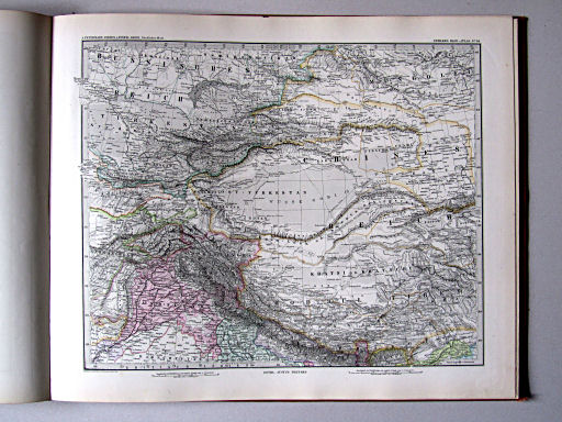 Stielers Hand-Atlas, 1882
64. Indien & Inner-Asien, Nördliches Blatt