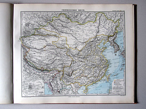Stielers Hand-Atlas, 1882
66. Chinesisches Reich