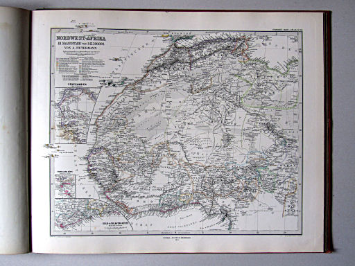 Stielers Hand-Atlas, 1882
69. Nordwest-Afrika