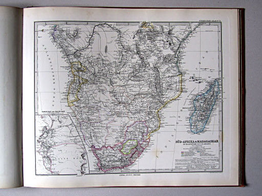 Stielers Hand-Atlas, 1882
71. Süd-Afrika & Madagaskar
