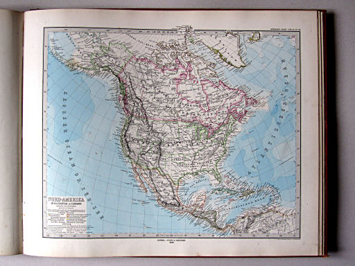 Stielers Hand-Atlas, 1882
78. Nord-Amerika