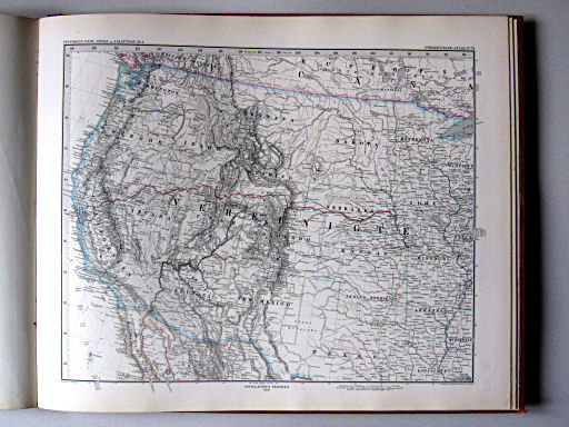 Stielers Hand-Atlas, 1882
79. West-Indien in 4 Blättern, Bl. 1