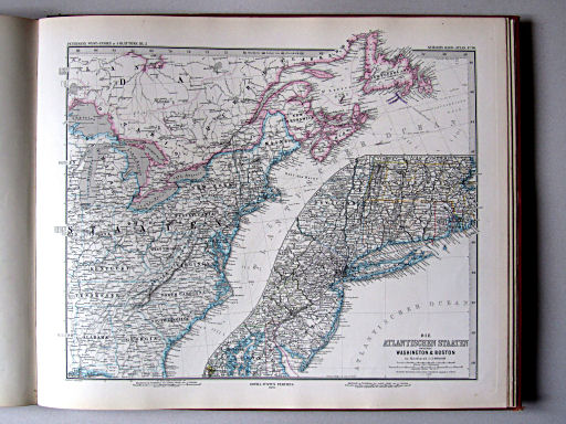 Stielers Hand-Atlas, 1882
80. West-Indien in 4 Blättern, Bl. 2