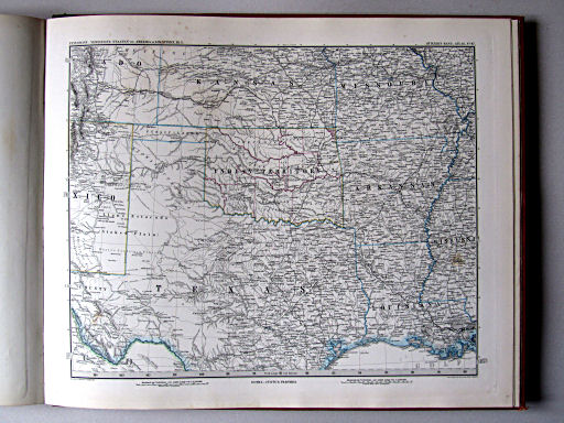 Stielers Hand-Atlas, 1882
87. Vereinigte Staaten von Amerika in 6 Blättern, Bl. 5