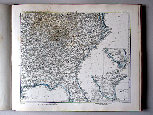Stielers Hand-Atlas, 1882
88. Vereinigte Staaten von Amerika in 6 Blättern, Bl. 6