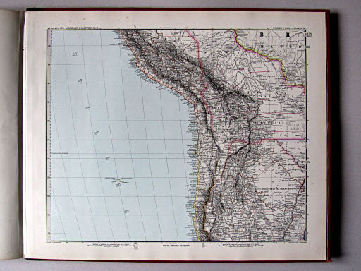 Stielers Hand-Atlas, 1882
92. Süd-Amerika in 6 Blättern, Bl. 3