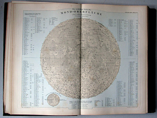 Stielers Hand-Atlas, 1885
5. Die sichtbare Seite der Mondoberfläche