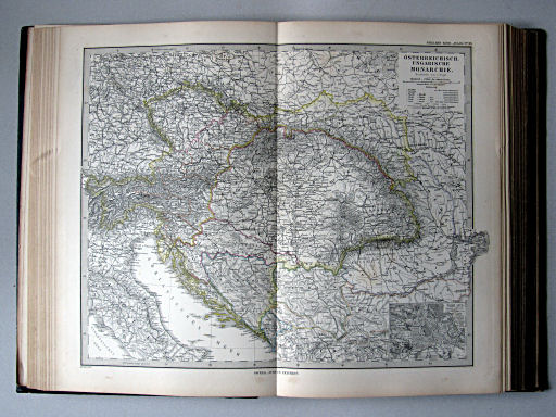 Stielers Hand-Atlas, 1885
26. Österreichisch-Ungarische Monarchie