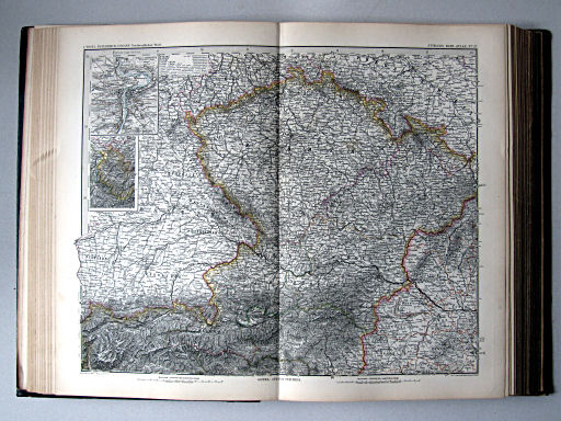 Stielers Hand-Atlas, 1885
27. Österreich-Ungarn. Nordwestlicher Theil