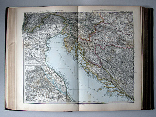 Stielers Hand-Atlas, 1885
28. Österreich-Ungarn. Südwestliches Blatt