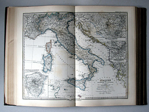 Stielers Hand-Atlas, 1885
30. Italien