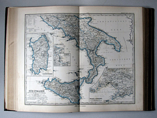 Stielers Hand-Atlas, 1885
32. Süd-Italien