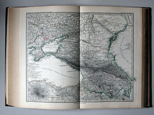 Stielers Hand-Atlas, 1885
55. Ost-Europa, Nº 6: Süd-Russland & Kaukasien