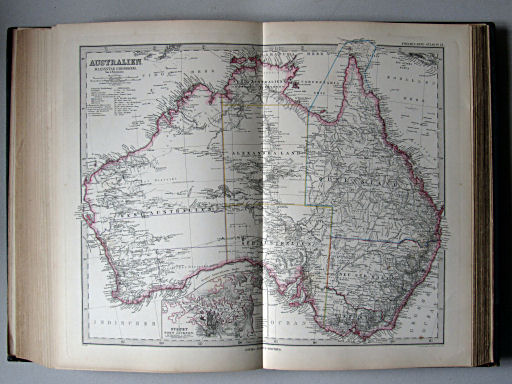 Stielers Hand-Atlas, 1885
73. Australien