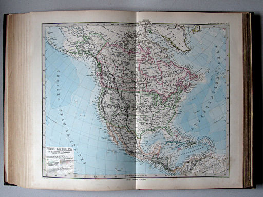 Stielers Hand-Atlas, 1885
78. Nord-Amerika