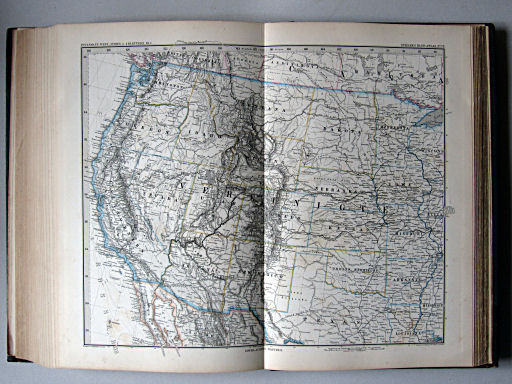 Stielers Hand-Atlas, 1885
79. West-Indien in 4 Blättern, Bl. 1