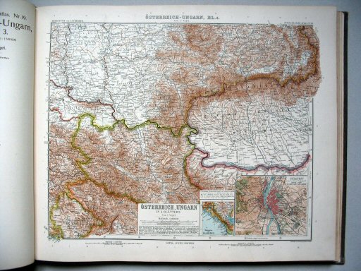 Stielers Hand-Atlas, 9. Aufl. (1910)
20. Österreich-Ungarn, Blatt 4
Oostenrijk-Hongarije, blad 4 / Austria-Hungary, sheet 4
