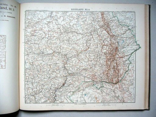 Stielers Hand-Atlas, 9. Aufl. (1910)
47. Europäisches Russland, Blatt 4
Europees Rusland, blad 4 / Russia in Europe, sheet 4