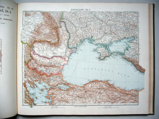 Stielers Hand-Atlas, 9. Aufl. (1910)
48. Europäisches Russland, Blatt 5
Europees Rusland, blad 5 / Russia in Europe, sheet 5