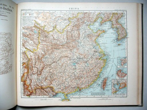 Stielers Hand-Atlas, 9. Aufl. (1910)
64. China
China