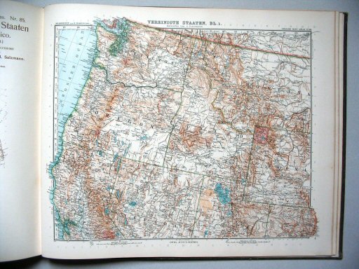 Stielers Hand-Atlas, 9. Aufl. (1910)
86. Vereinigte Staaten, Blatt 1
Verenigde Staten, blad 1 / United States of America, sheet 1