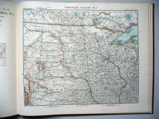 Stielers Hand-Atlas, 9. Aufl. (1910)
87. Vereinigte Staaten, Blatt 2
Verenigde Staten, blad 2 / United States of America, sheet 2