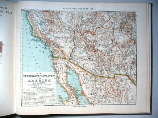 Stielers Hand-Atlas, 9. Aufl. (1910)
89. Vereinigte Staaten, Blatt 4
Verenigde Staten, blad 4 / United States of America, sheet 4