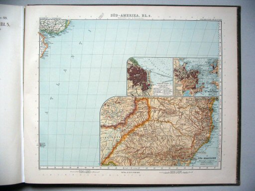 Stielers Hand-Atlas, 9. Aufl. (1910)
100. Süd-Amerika, Blatt 6
Zuid-Amerika, blad 6 / South America, sheet 6