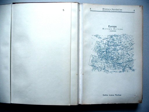 Stielers Hand-Atlas, 10. Aufl. (1925 en 1930/31)
5. Verschillende achterkanten / Different reverse sides
