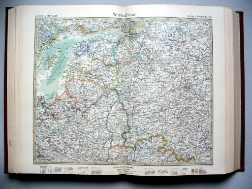 Stielers Hand-Atlas, 10. Aufl. (1925)
60. Westrußland
West-Rusland / West Russia
(?,? / III 23)