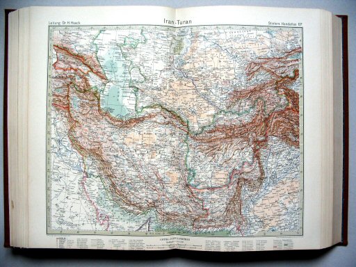 Stielers Hand-Atlas, 10. Aufl. (1925)
67. Iran - Turan
Iran - Turan
(?,? / XII 21)