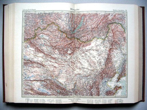 Stielers Hand-Atlas, 10. Aufl. (1925)
75. Mongolei
Mongolië / Mongolia
(?,? / VI 23)