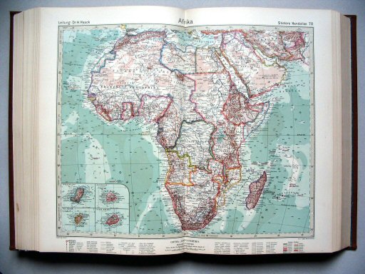 Stielers Hand-Atlas, 10. Aufl. (1925)
78. Afrika
Afrika / Africa
(?,? / XII 24)