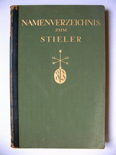 Stielers Hand-Atlas, 10. Aufl. (1926/27)
Apart register / Separate index volume