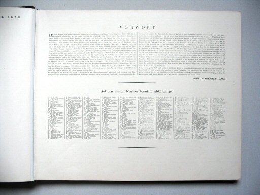 Stielers Hand-Atlas, 10. Aufl. (1926/27)
Voorwoord, afkortingen (ongevouwen kaarten)
Preface, abbreviations (unfolded maps)