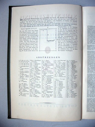 Stielers Hand-Atlas, 10. Aufl. (1926/27)
Register: toelichting / Index: explanation