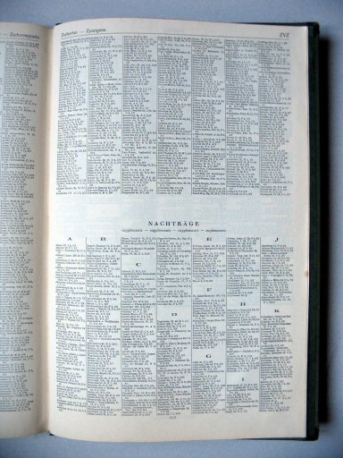 Stielers Hand-Atlas, 10. Aufl. (1926/27)
Register: appendix / Index: appendix