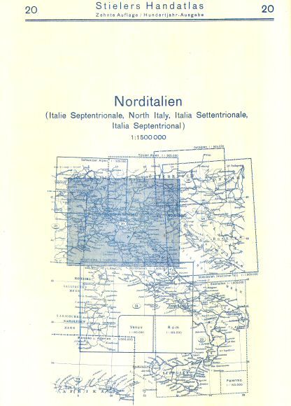 Stielers Hand-Atlas, 10. Aufl. (1926/27)
20. Achterkant / Reverse side