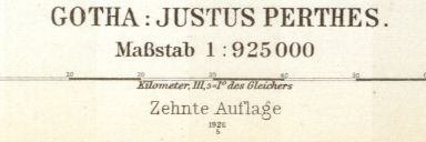 Stielers Hand-Atlas, 10. Aufl. (1926/27)
Jaar en nummer van uitgave: 1926,5 (blad 34)