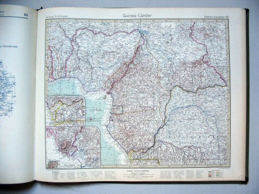 Stielers Hand-Atlas, 10. Aufl. (1926/27)
83. Guinea-Länder
Guinea / Guinea-Lands
(1927,5 / IX 24)