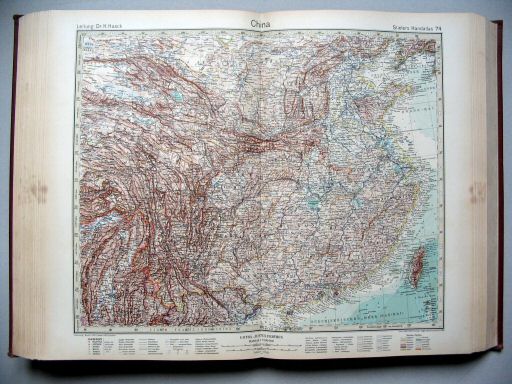Stielers Hand-Atlas, 10. Aufl. (1931/32)
74. China
China
(1932,8 / VIII 31)