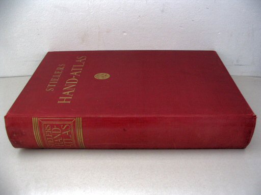 Stielers Hand-Atlas, 10. Aufl. (1934/36)
Rode band / Red binding