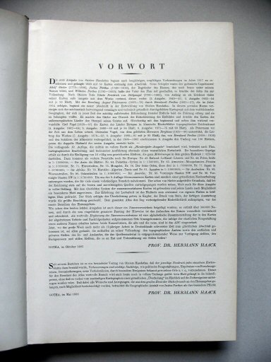 Stielers Hand-Atlas, 10. Aufl. (1939)
Voorwoord (gevouwen kaarten)
Preface (folded maps)