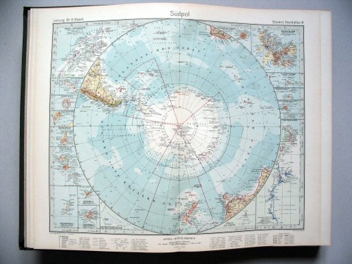 Stielers Hand-Atlas, 10. Aufl. (1939)
4. Südpol
Zuidpool / Antarctic Pole
(1939,11 / II 31)