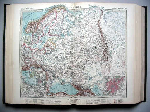 Stielers Hand-Atlas, 10. Aufl. (1939)
42. Osteuropa
Oost-Europa / Eastern Europe
(1939,10 / I 37)