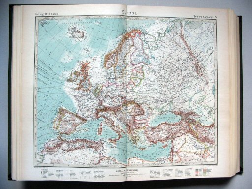 Stielers Hand-Atlas, 10. Aufl. (1942)
5. Europa
Europa / Europe
(1939,10 / III 32)
