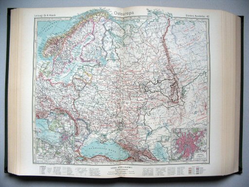 Stielers Hand-Atlas, 10. Aufl. (1942)
42. Osteuropa
Oost-Europa / Eastern Europe
(1942,11 / I 37)