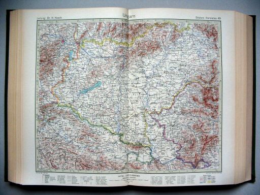 Stielers Hand-Atlas, 10. Aufl. (1942)
49. Ungarn
Hongarije / Hungary
(1942,12 / VIII 31)