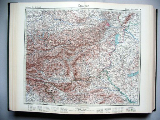 Stielers Hand-Atlas, 1945
18. Ostalpen
Oost-Alpen / Eastern Alps
(1940,11 / III 33)