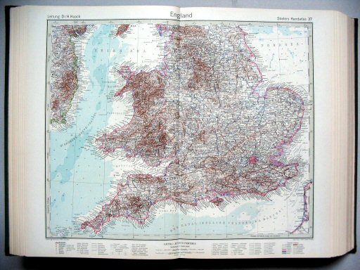 Stielers Hand-Atlas, 1945
37. England
Engeland / England
(1944,11 / VIII 35)